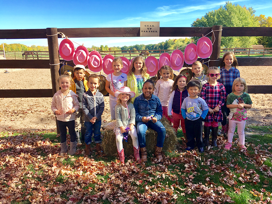 Kids birthday party at Manitou Hill Farms
