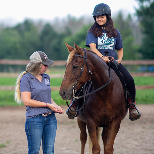 Riding Lessons at Manitou Hill Farms